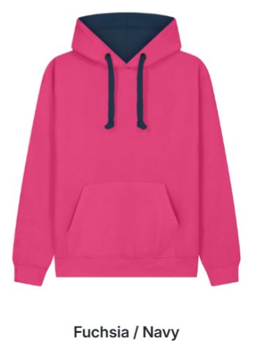 Woodbridge School Alpe D'Huez contrast hoody